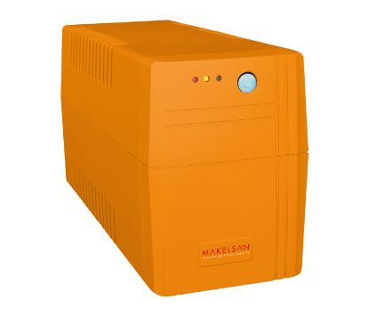  Зображення Джерело безперебійного живлення Makelsan LionUPS650kVA/29049, AVR, 2xSchuko 