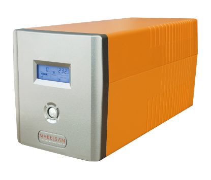  Зображення Джерело безперебійного живлення Makelsan LionUPS1200kVA/29051, AVR, 3xSchuko 