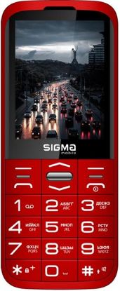  Зображення Мобільний телефон Sigma mobile Comfort 50 Grace Dual Sim Red 