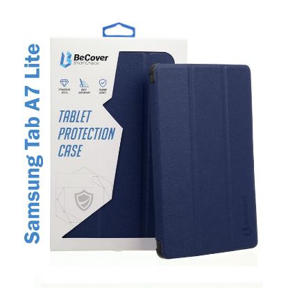  Зображення Чохол-книжка BeCover Flexible TPU Mate для Samsung Galaxy Tab A7 Lite SM-T220/SM-T225 Deep Blue (706 