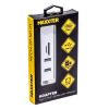  Зображення Адаптер Maxxter NECH-2P-SD-01 з USB на Gigabit Ethernet NECH-2P-SD-01, 2 Ports USB 3.0 + microSD/TF card reader 1000 Mbps, метал, сірий) 