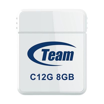  Зображення Флеш-накопичувач USB 8Gb Team C12G White(TC12G8GW01) 