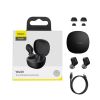  Зображення Bluetooth-гарнітура Baseus Encok TWS WM01 Black (NGWM01-01) 