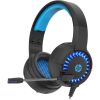  Зображення Гарнітура HP DHE-8011UM Gaming, Blue LED, Black Black 