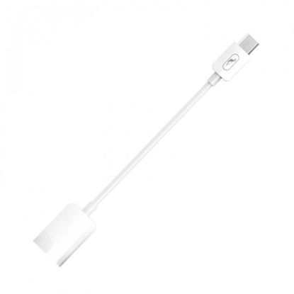  Зображення Перехідник SkyDolphin OT03 OTG microUSB - USB White (ADPT-00019) 