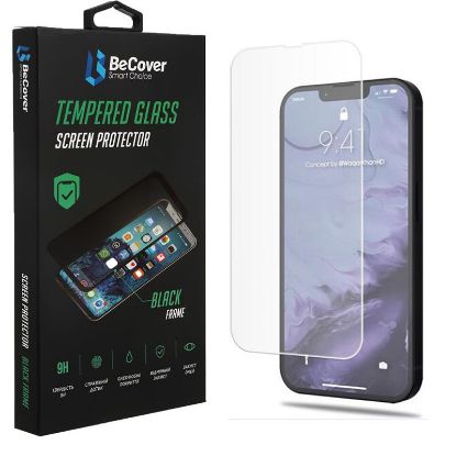  Зображення Скло захисне BeCover Apple iPhone 14 3D Crystal Clear Glass (708084) 