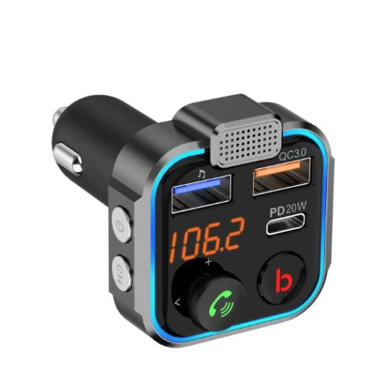  Зображення FM-трансмітер Grand-X 99GRX Hands Free, Bluetooth V5.0, 2USB, QC3.0, PD 