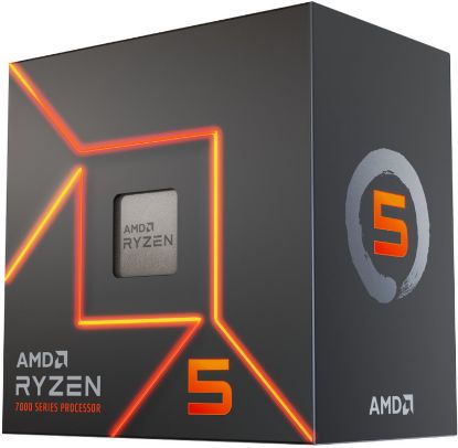  Зображення Центральний процесор AMD Ryzen 5 7600 6C/12T 3.8/5.1GHz Boost 32Mb Radeon Graphics AM5 65W Wraith Stealth cooler Box 