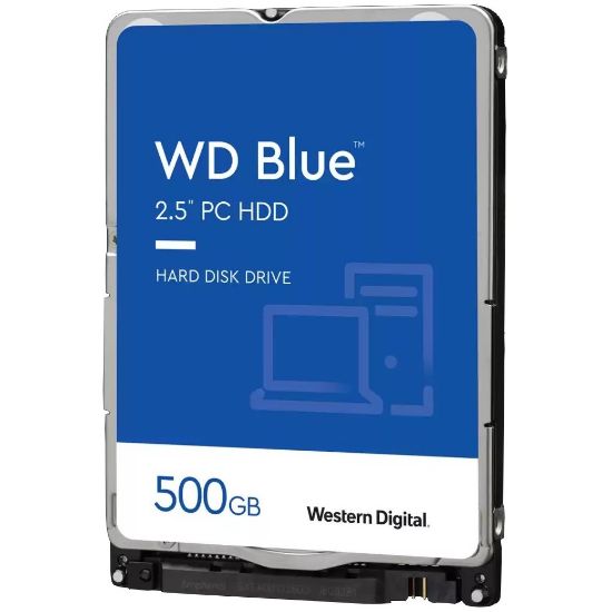  Зображення Жорсткий диск 2.5"   500GB Western Digital 5400rpm 128MB Blue SATA 3  7mm) 