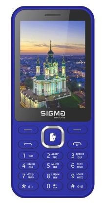  Зображення Мобiльний телефон Sigma mobile X-style 31 Power Type-C Dual Sim Blue 