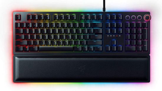  Зображення Клавіатура Razer Huntsman Elite Clicky Optical switch RU (RZ03-01870700-R3R1) 