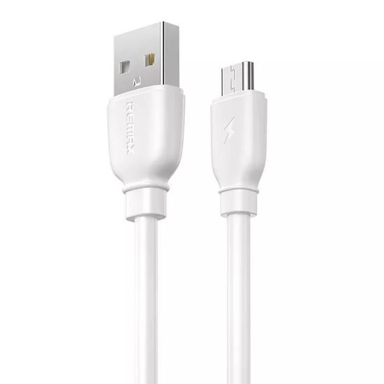  Зображення Кабель Remax Suji USB-microUSB, 1м White (RC-138m W) 