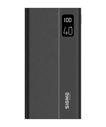  Зображення Універсальна мобільна батарея Sigma X-power SI40A3QL 40000mAh Black (4827798424117) 