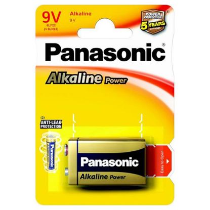  Зображення Батарейка Panasonic Alkaline Power Krona/6LF22 BL 1 шт 