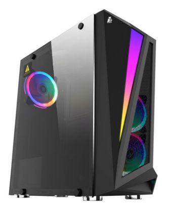  Зображення Корпус 1stPlayer R5-3R1 Color LED Black без БЖ 