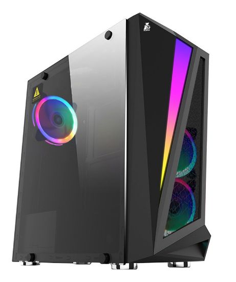  Зображення Корпус 1stPlayer R5-3R1 Color LED Black без БЖ 