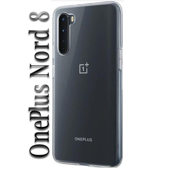  Зображення Чохол до мобільного телефона BeCover OnePlus Nord 8 Transparancy (707435) 