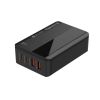  Зображення Зарядний пристрій ColorWay Power Delivery (2USB-A + 2USB TYPE-C) (65W) чорний (CW-CHS040PD-BK) 