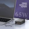  Зображення Зарядний пристрій ColorWay Power Delivery (2USB-A + 2USB TYPE-C) (65W) чорний (CW-CHS040PD-BK) 