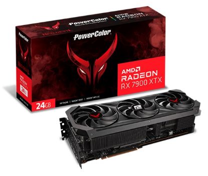  Зображення Відеокарта AMD Radeon RX 7900 XTX 24GB GDDR6 Red Devil PowerColor (RX 7900 XTX 24G-E/OC) 