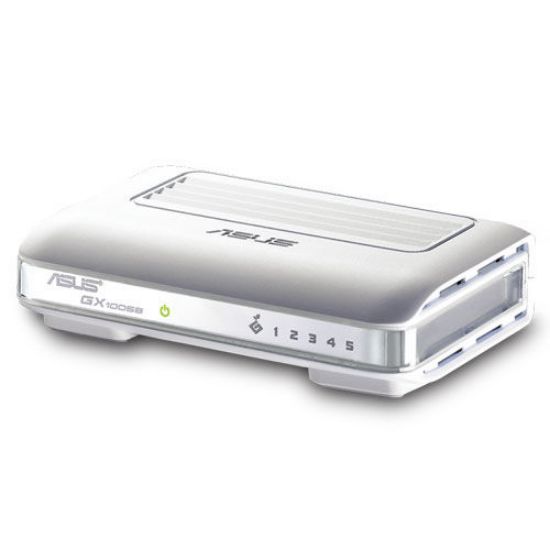  Зображення Комутатор Asus GX1005B 5port UTP 10/ 100Mbps Switch 