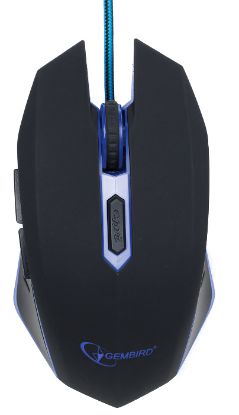  Зображення Мишка GEMBIRD MUSG-001-B Blue USB 