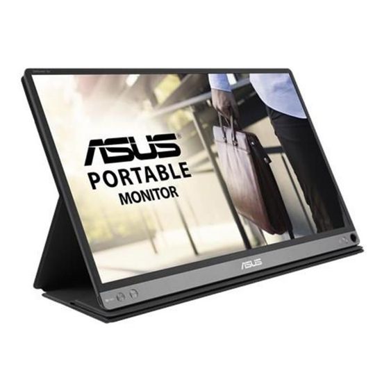  Зображення Монітор портативний Asus 15.6" ZenScreen GO MB16AP USB-C, IPS, 7800mAh, Cover 