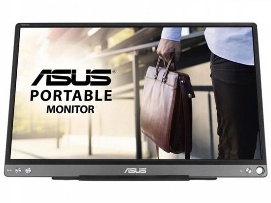  Зображення Монітор ASUS 15.6" MB16ACE IPS Black 