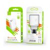  Зображення Зарядний пристрій SkyDolphin SC17 PD+QC3.0 (2USB, 3A) White (MZP-000110) 