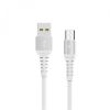  Зображення Кабель SkyDolphin S05V TPE Frost Line USB - microUSB 1м, White (USB-000552) 