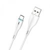  Зображення Кабель SkyDolphin S48T USB - Type-C 1м, White (USB-000425) 