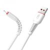  Зображення Кабель SkyDolphin S54T Soft USB - Type-C 1м, White (USB-000431) 