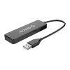  Зображення Концентратор Orico USB 2.0 4 port (FL01-BK-BP) (CA913237) 