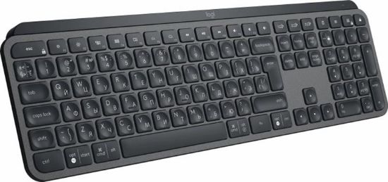  Зображення Клавіатура бездротова Logitech MX Keys Advanced Wireless Illuminated UA Graphite (920-009415) 