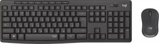  Зображення Набір бездротовий Клавіатура+Миша Logitech Wireless MK295 Silent Graphite(920-009800)) 