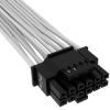  Зображення Corsair Premium Individually Sleeved 12+4pin PCIe Gen 5 12VHPWR 600W cable, Type 4, WHITE, EAN:0840006694526 