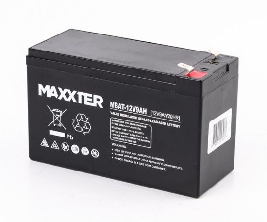  Зображення Акумуляторна батарея Maxxter (12В 9Aг) MBAT-12V9AH) 