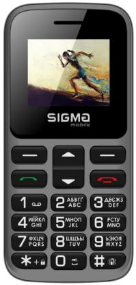  Зображення Мобільний телефон Sigma Comfort 50 HIT2020 Grey (4827798120927) 