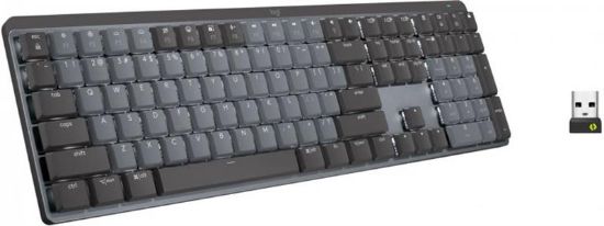  Зображення Клавіатура бездротова Logitech MX Mechanical Graphite Clicky (920-010759) 