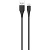  Зображення Кабель 1m USB 2.0 / Lightning Colorway (CW-CBUL024-BK (PVC) 2.4А Black 