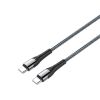  Зображення Кабель 1m Type-C/Type-C Colorway (PD Fast Charging) 3.0А (65W) 1м серый (CW-CBPDCC040-GR) 
