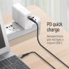  Зображення Кабель 1m Type-C/Type-C Colorway (PD Fast Charging) 3.0А (65W) 1м серый (CW-CBPDCC040-GR) 
