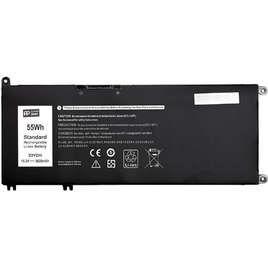  Зображення Акумулятор до ноутбука DELL Inspiron 15 7577 (33YDH) 15.2V 3600mAh PowerPlant (NB441549) 