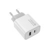  Зображення Зарядное устройство Colorway Power Delivery Port PPS USB (Type-C PD + USB QC3.0) (30W) White 