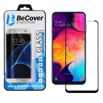  Зображення Скло захисне BeCover Samsung Galaxy A50/A50s 2019 SM-A505/SM-A507 Black (703444) 