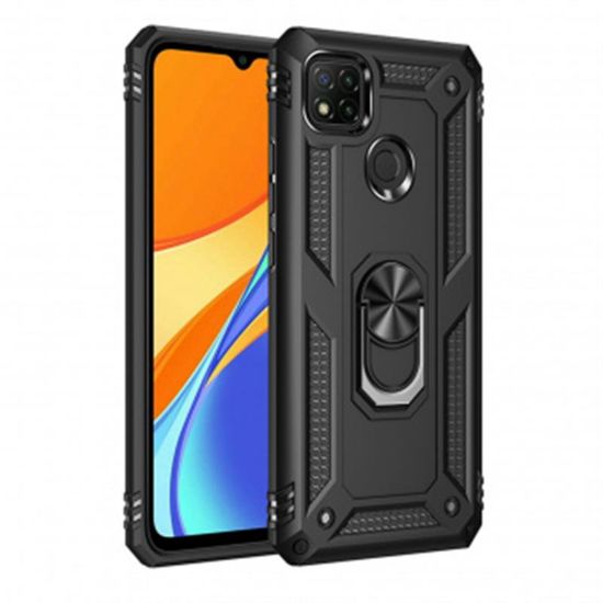  Зображення Чохол-накладка BeCover Military для Xiaomi Redmi 9C/Redmi 10A Black (705578) 