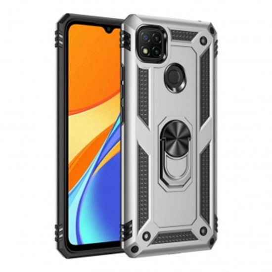  Зображення Чохол-накладка BeCover Military для Xiaomi Redmi 9C/Redmi 10A Silver (705581) 