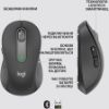  Зображення Мишка Logitech Signature M650 L Wireless Graphite (910-006236) 