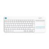  Зображення Клавіатура бездротова Logitech K400 Plus Touch Wireless UA White (920-007146)) 