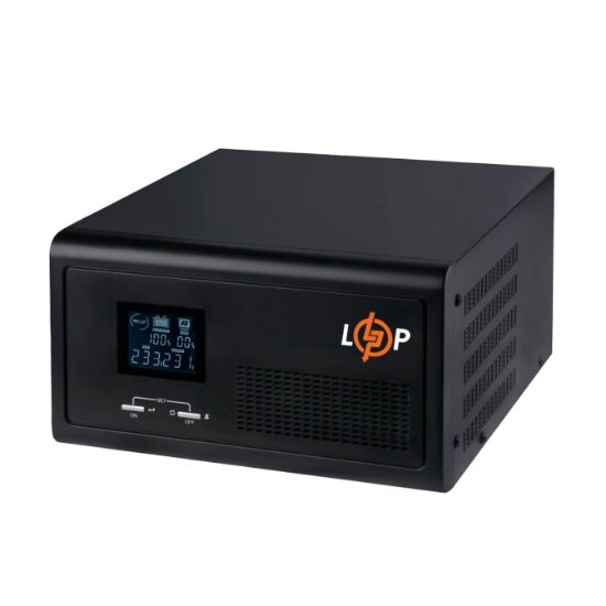  Зображення Джерело безперебійного живлення LogicPower LPE-B-PSW-2300VA+ (1600Вт) 1-40A, з правильною синусоїдою 24V 